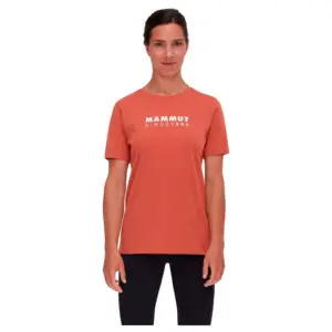 Mammut Core Logo T-shirt Met Korte Mouwen Brick