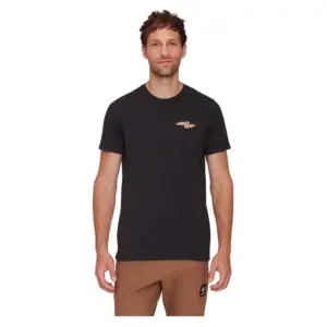 Mammut Core Never Rest T-shirt Met Korte Mouwen Zwart