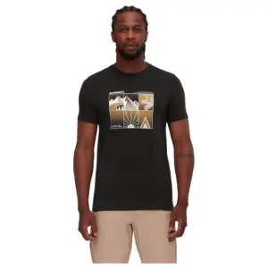 Mammut Core Outdoor T-shirt Met Korte Mouwen Zwart