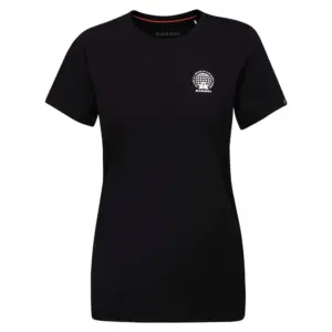 Mammut Massone Emblems T-shirt Met Korte Mouwen Zwart