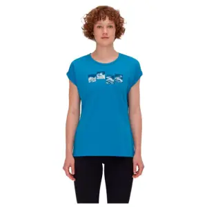 Mammut Mountain Day And Night T-shirt Met Korte Mouwen Blauw