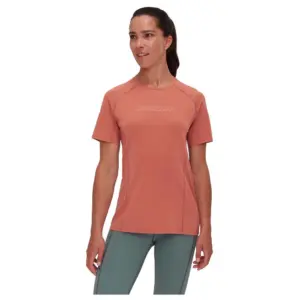 Mammut Selun Fl Logo T-shirt Met Korte Mouwen Brick