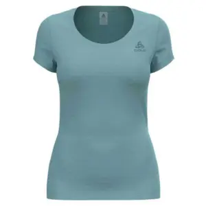Odlo Active F-dry Light Korte Mouwen Basislaag Aqua Haze