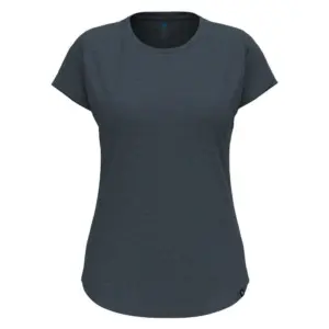 Odlo Essential Natural Tee T-shirt Met Korte Mouwen Dark Jade Melange