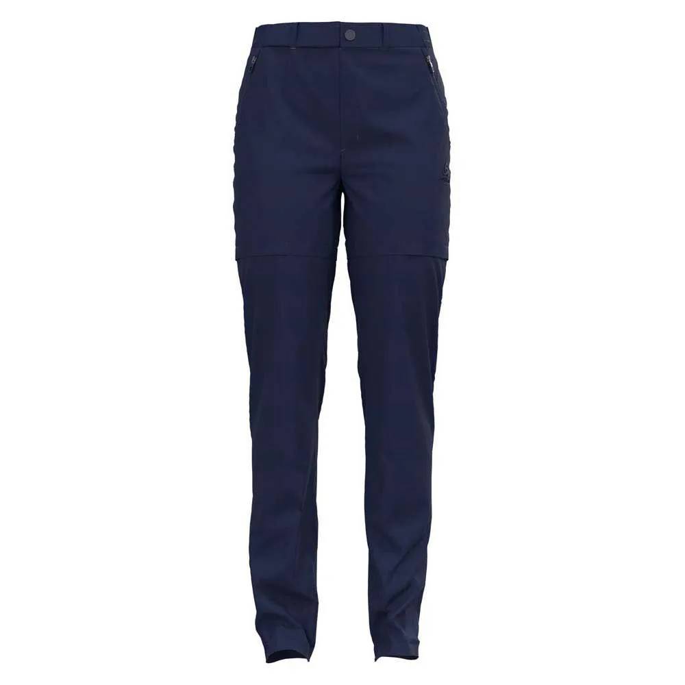 Odlo Zip-off Ascent Light Broek Blauw