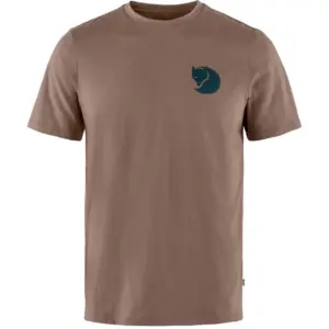 Fjällräven Walk With Nature T-shirt Met Korte Mouwen Bruin