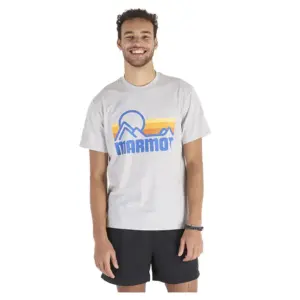 Marmot Coastal T-shirt Met Korte Mouwen Grijs