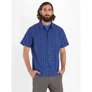 Marmot Eldridge Novelty Classic Overhemd Met Korte Mouwen Twilight Oliver Plaid