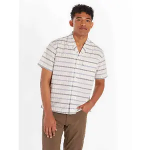 Marmot Muir Camp Novelty Overhemd Met Korte Mouwen Blauw