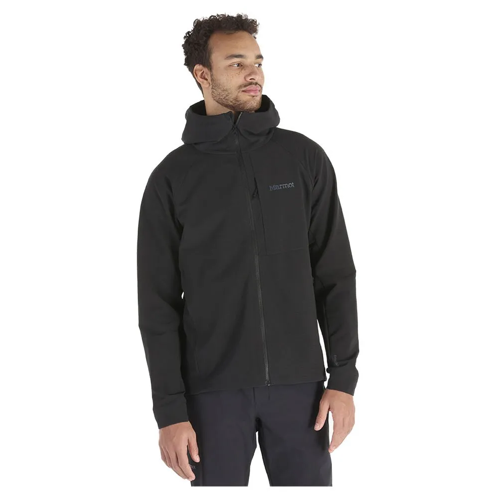 Marmot Pinnacle Driclime Sweatshirt Zwart