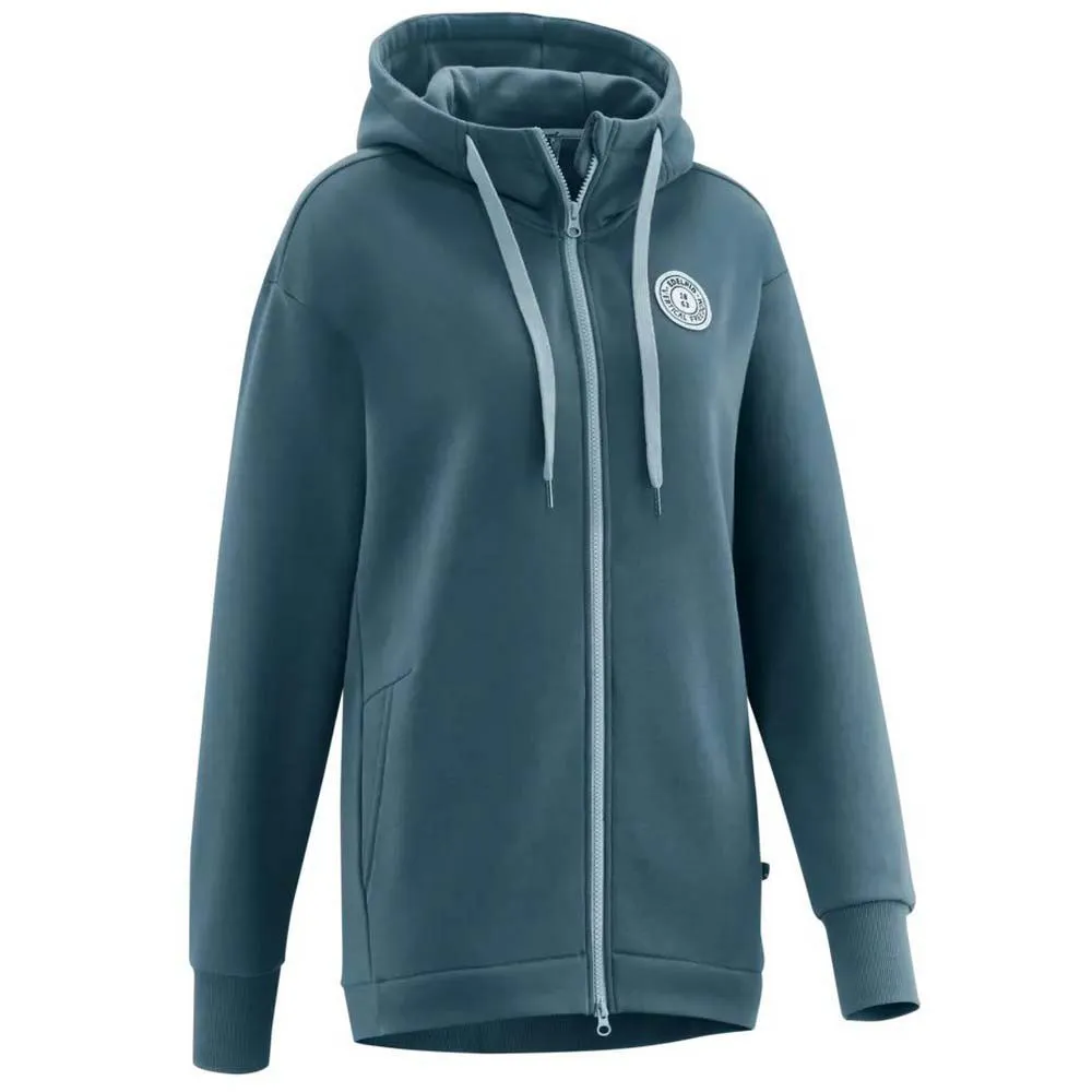 Edelrid Spotter Ii Sweatshirt Met Rits Bluegrey