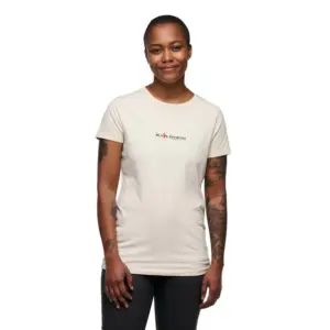 Diamond Heritage Wordmark T-shirt Met Korte Mouwen Creme
