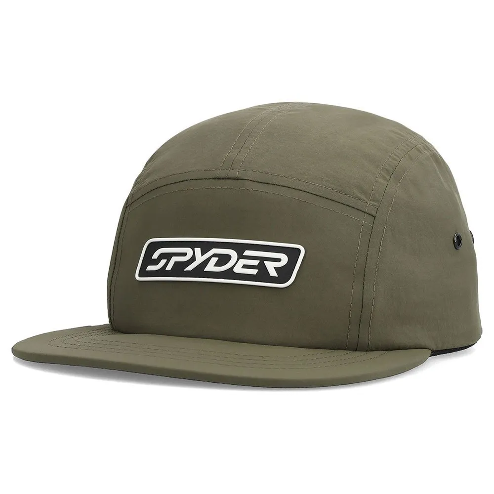 Spyder Canyon 5 Panel Hat Pet Light Army