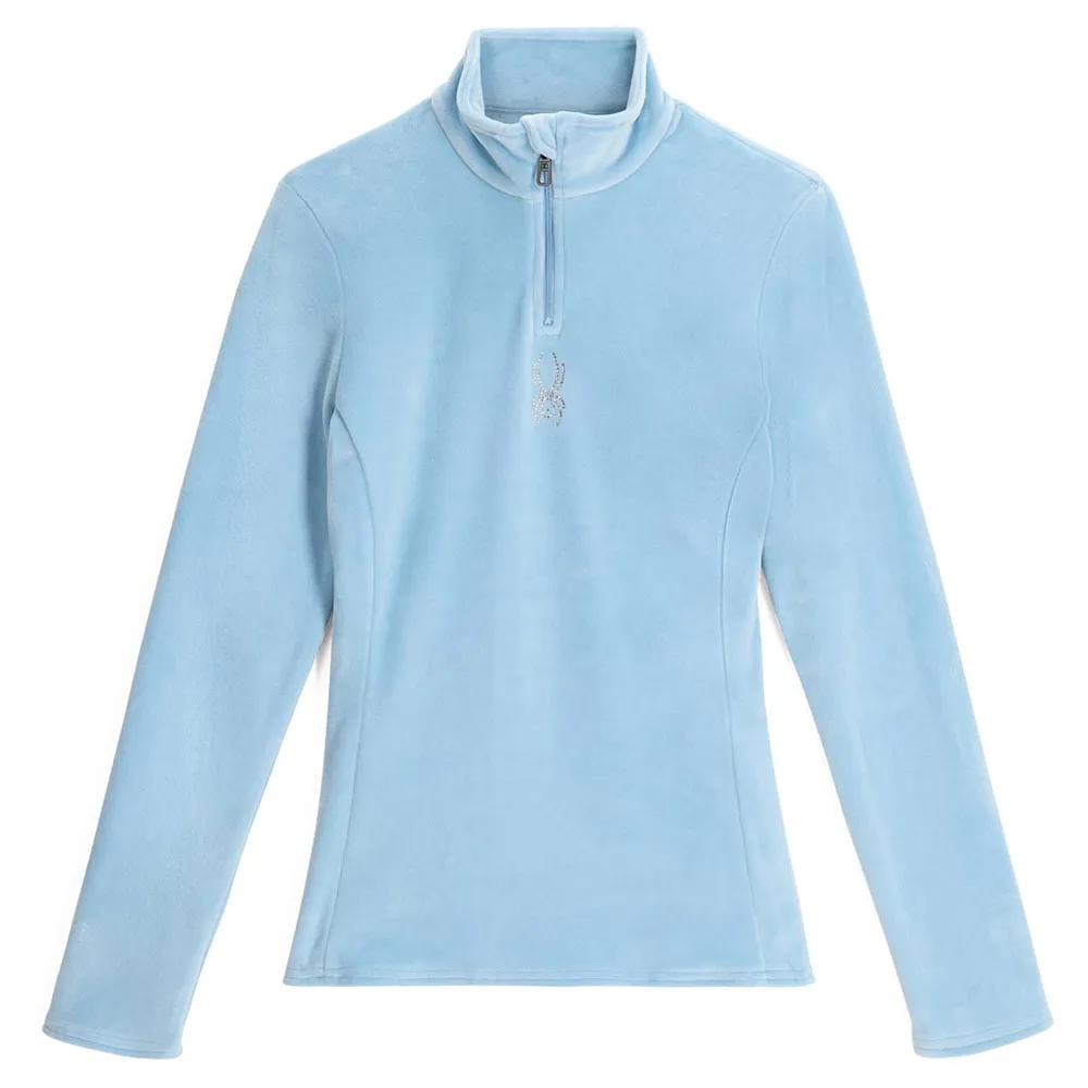 Spyder Shimmer Bug Fleece Met Halve Rits Blauw