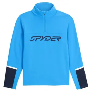 Spyder Speed Fleece Met Halve Rits Blauw