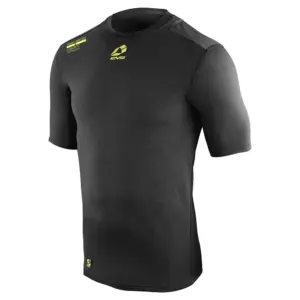 Evs Sports Tug Kids Short Sleeve Compression Korte Mouwen Basislaag Zwart