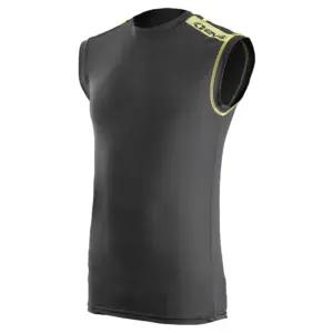 Evs Sports Tug Sleeveless Compression Mouwloos Basislaag Zwart