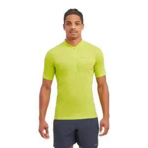 Montane Dart Nano Half Rits T-shirt Met Korte Mouwen Citrus Spring