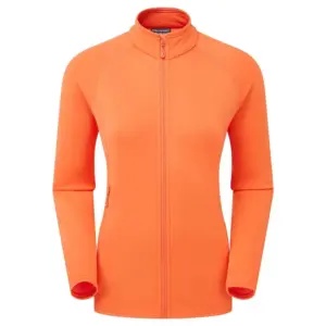 Montane Fury Lite Fleece Met Volledige Rits Tigerlily