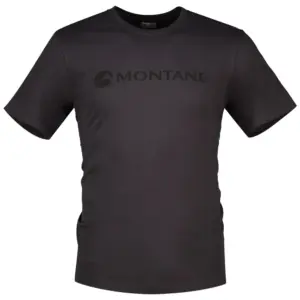 Montane Mono Logo T-shirt Met Korte Mouwen Grijs