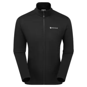 Montane Protium Fleece Met Volledige Rits Zwart