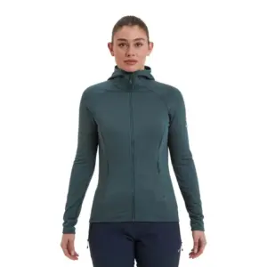 Montane Protium Fleece Met Volledige Rits Deep Forest