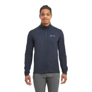 Montane Protium Fleece Met Volledige Rits Blauw