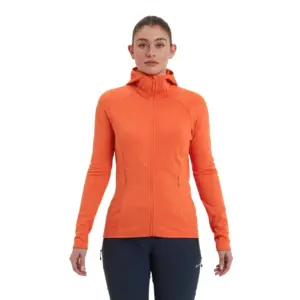 Montane Protium Fleece Met Volledige Rits Tigerlily