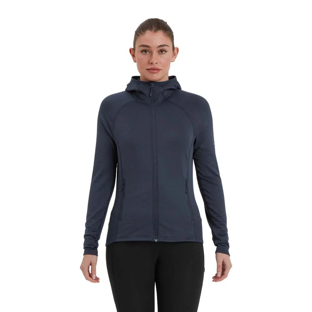 Montane Protium Lite Fleece Met Kap Blauw