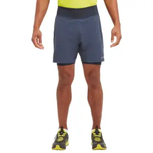 Montane Slipstream Twin Skin Korte Broek Blauw