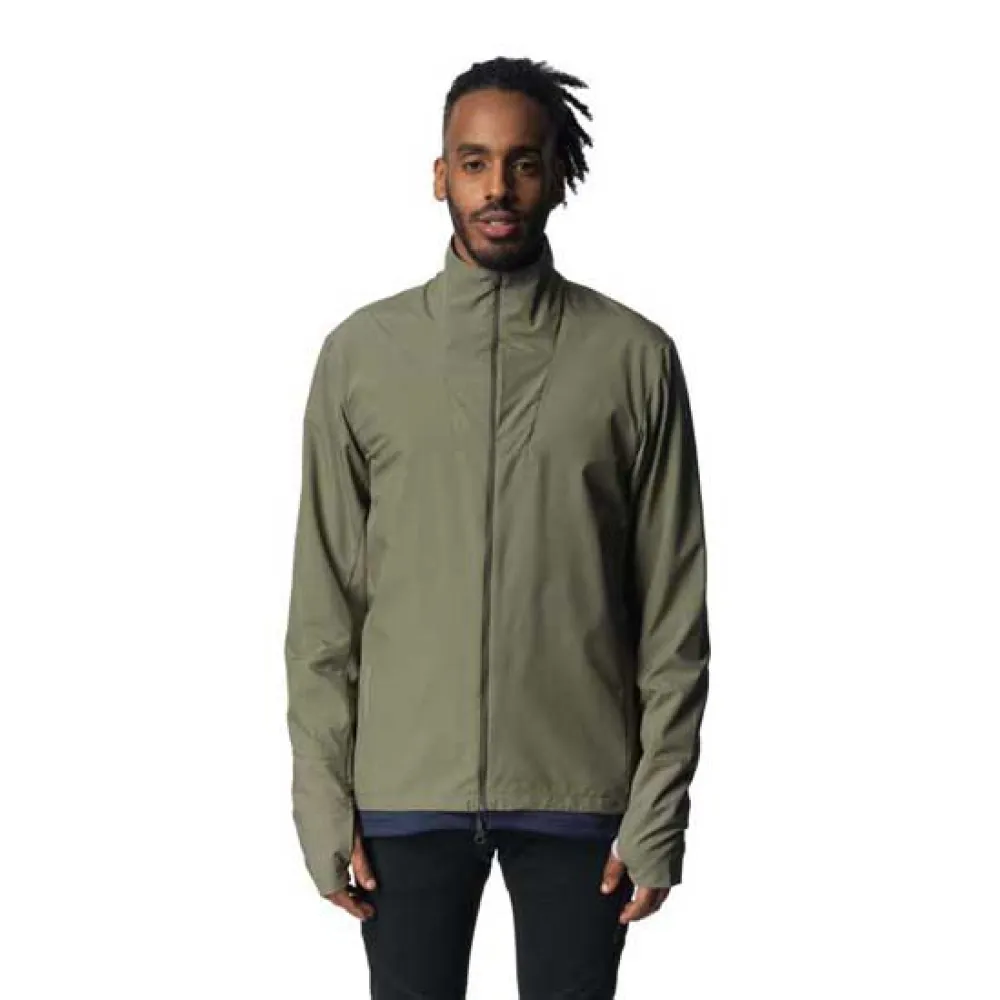 Houdini Pace Wind Jas Groen