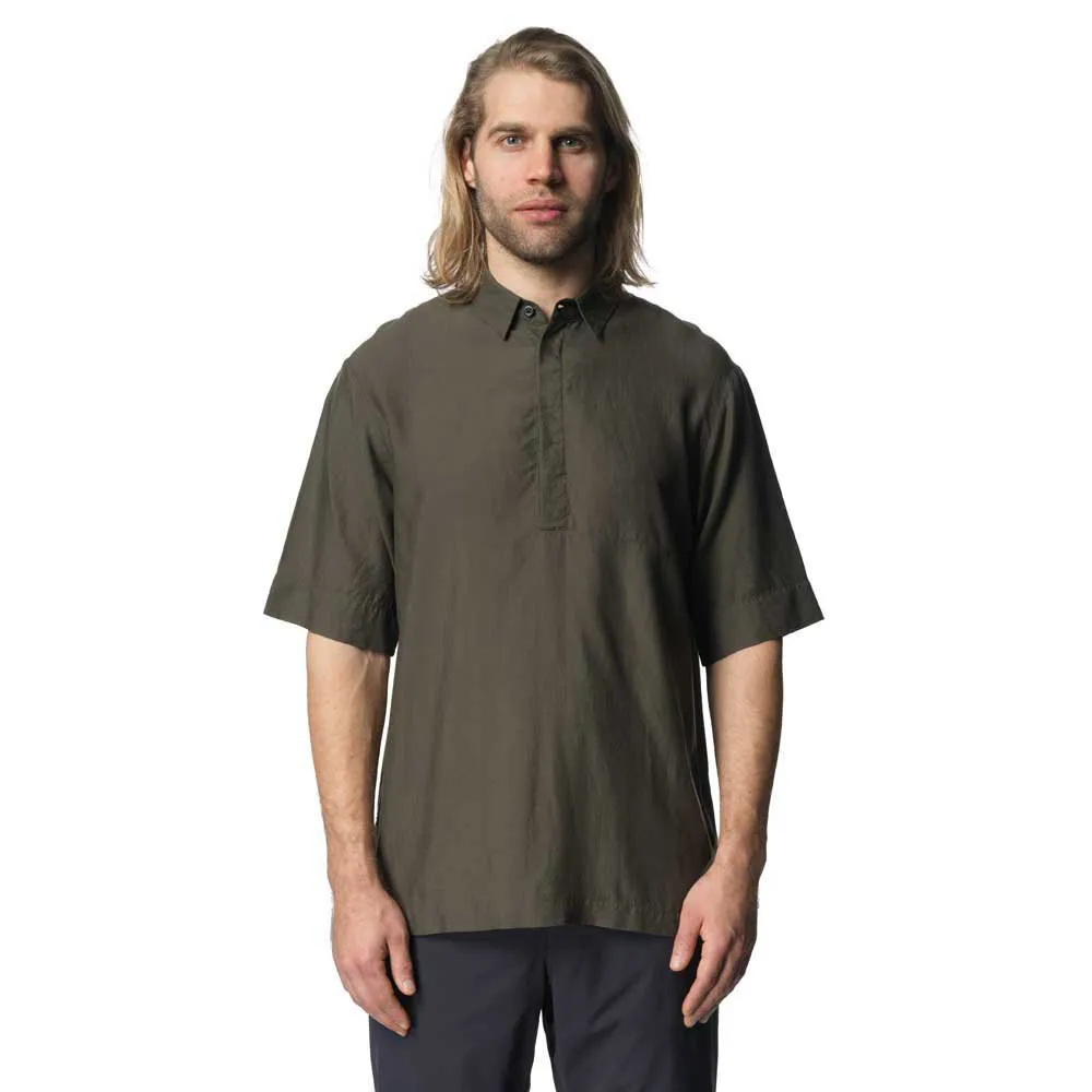 Houdini Tree Korte Mouw Poloshirt Groen