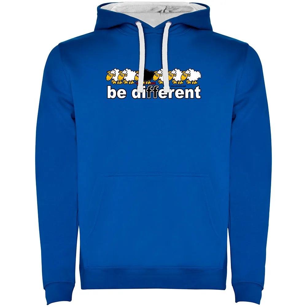 Kruskis Be Different Ski Two-colour Hoodie Blauw