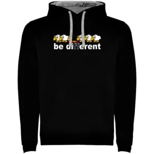 Kruskis Be Different Snow Two-colour Hoodie Zwart