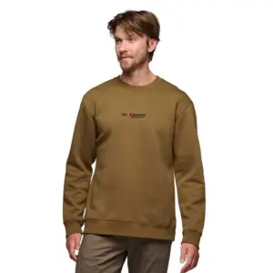 Diamond Heritage Wordmark Crewneck Sweatshirt Dark Cherry