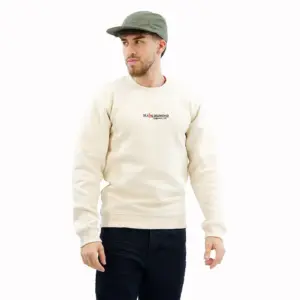 Diamond Heritage Wordmark Crewneck Sweatshirt Creme