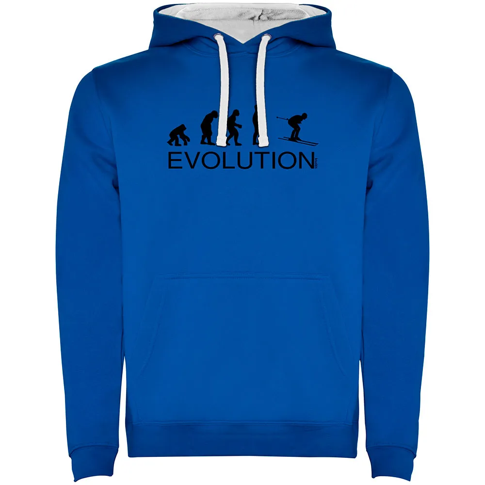 Kruskis Evolution Ski Two-colour Hoodie Blauw