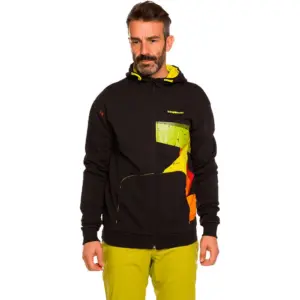 Trangoworld Bigz Sweatshirt Met Rits Zwart