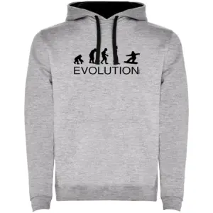 Kruskis Evolution Snowboard Two-colour Hoodie Zwart