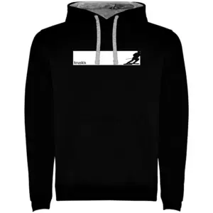Kruskis Frame Ski Two-colour Hoodie Zwart