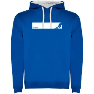 Kruskis Frame Ski Two-colour Hoodie Blauw