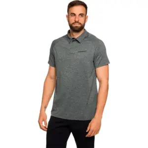 Trangoworld Gordon Korte Mouw Poloshirt Zwart