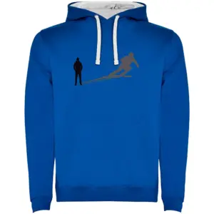 Kruskis Shadow Ski Two-colour Hoodie Blauw