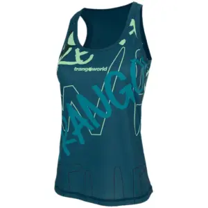 Trangoworld Senz Mouwloos T-shirt Groen