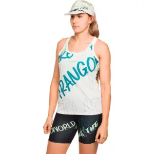 Trangoworld Senz Mouwloos T-shirt Wit