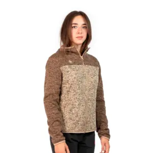 Izas Helsinki Ii Fleece Met Volledige Rits Natural