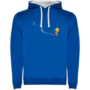 Kruskis Snowboard Track Two-colour Hoodie Blauw