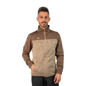 Izas Novi Ii Fleece Met Volledige Rits Natural