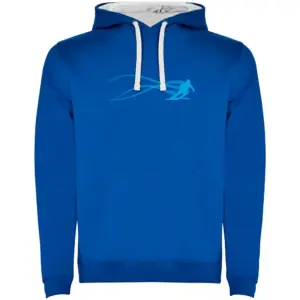 Kruskis Stella Ski Two-colour Hoodie Blauw
