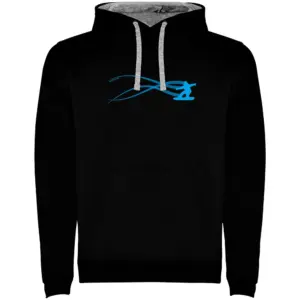Kruskis Stella Snow Two-colour Hoodie Zwart